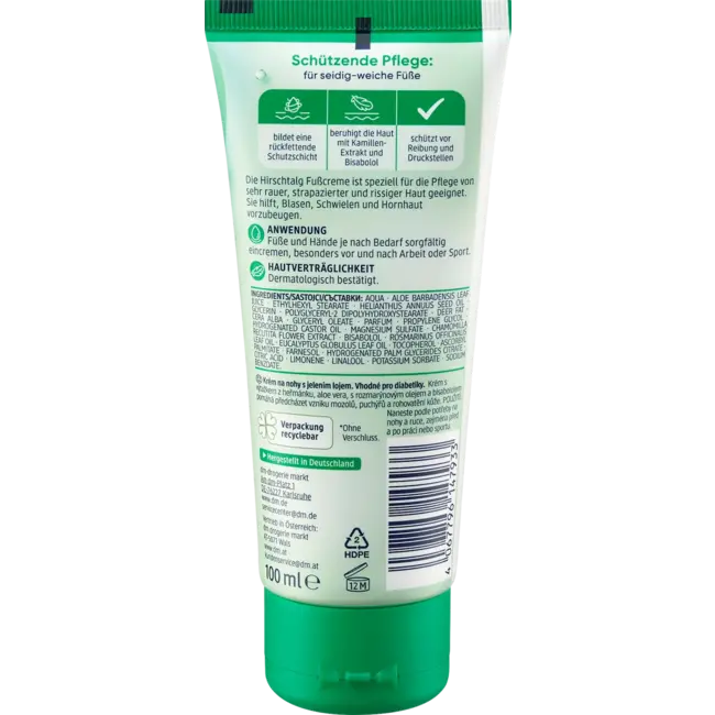 Balea Voetcrème Hertentalg 100.0 ml