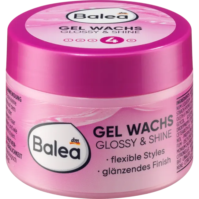 Balea Haargel Glossy & Shine Glans Wax 75.0 ml