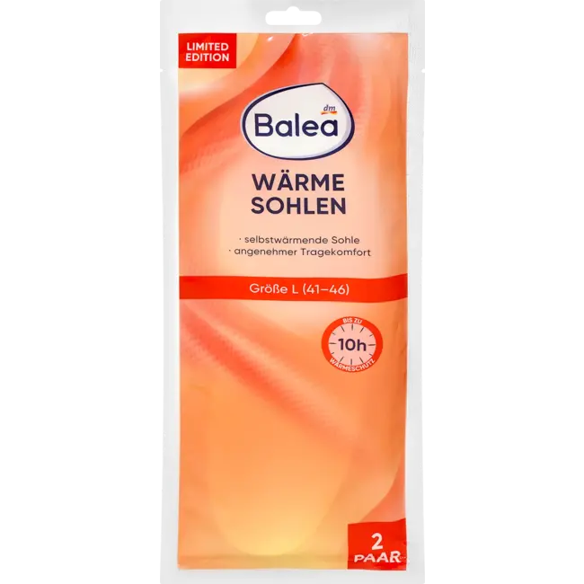 Balea Inlegzolen Warmte Maat 41-46 (2 Paar) 4.0 St