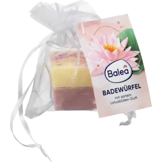 Balea Balea Badblokje Lotusbloem of Bosbes