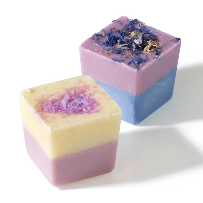 Balea Badblokje Lotusbloem of Bosbes 50.0 g