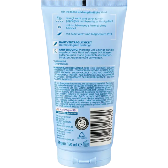 Balea MEN Wasgel Sensitive 150 ml