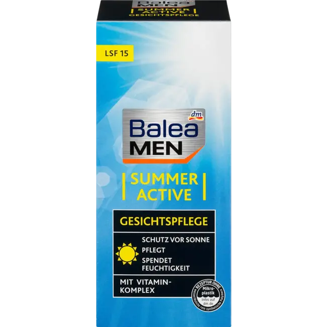 Balea MEN Gezichtscrème Summer Active 75 ml