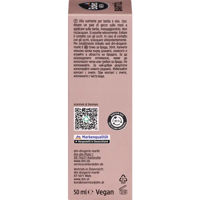 Balea MEN Baardolie 50 ml