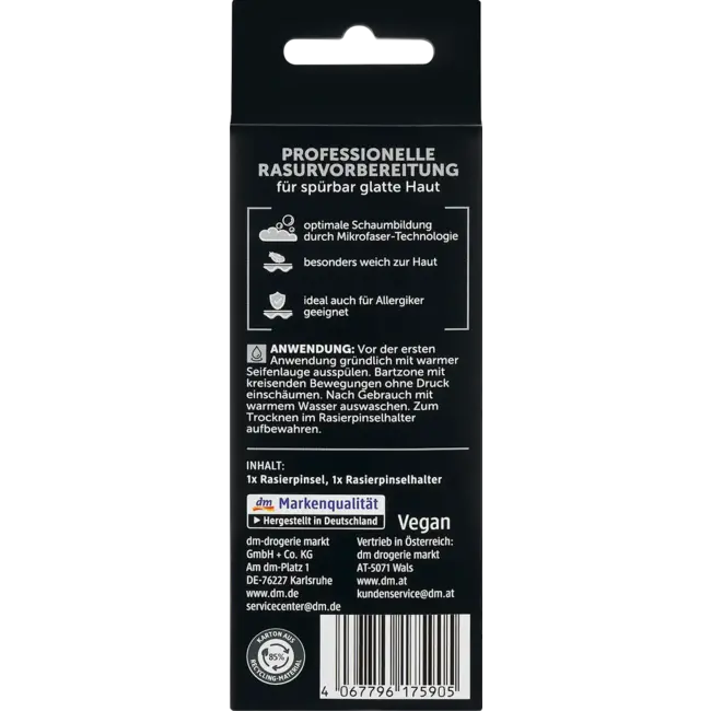 Balea MEN Scheerkwast Professional 1St