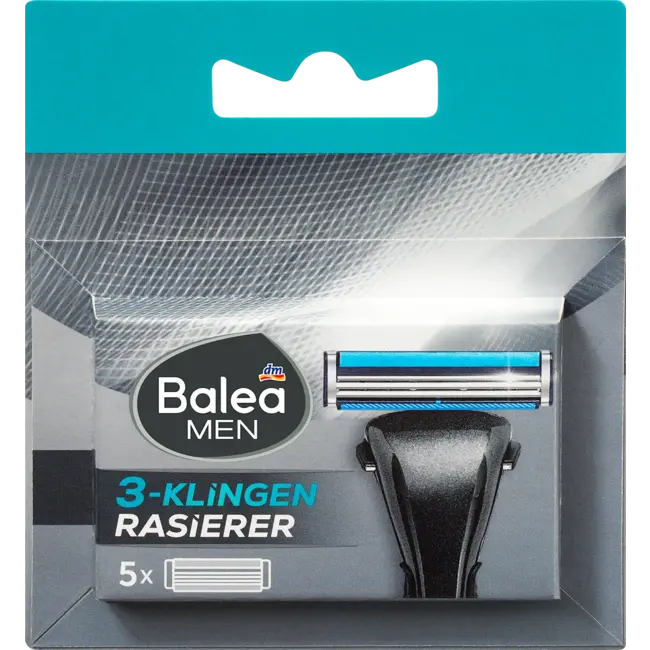 Balea MEN Navulmesjes 3-Bladen Scheermes 5 St