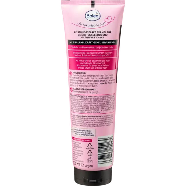 Balea PROFESSIONAL Glossy Color Glossing Cream Glansbehandeling 150ml