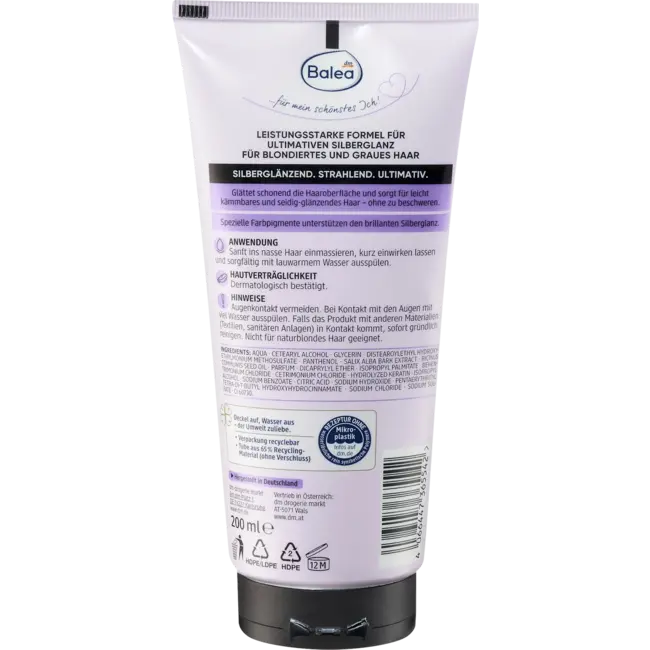 Balea Professional Conditioner Zilverglans 200 ml