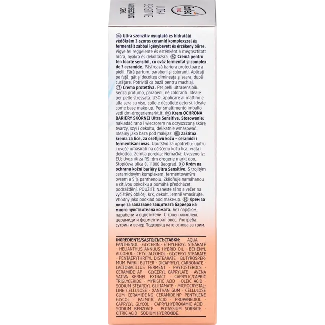 Balea med Dagcrème Barrièrebescherming Ultra Sensitive 50.0 ml