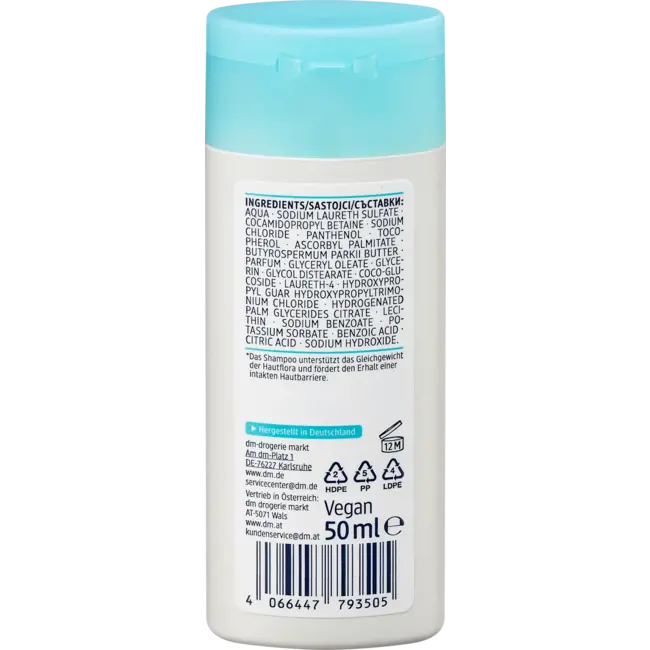 Balea MED Shampoo Ph-neutraal Travelsize 50 ml