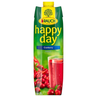 RAUCH Rauch Happy Day Fruitsap Cranberry 1L