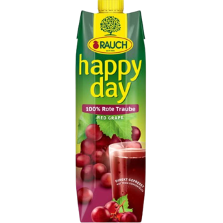 RAUCH Rauch Happy Day Fruitsap 100% Rode Druiven 1L