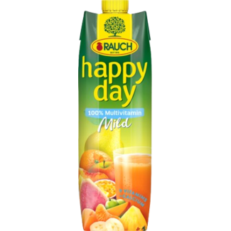 RAUCH Rauch Happy Day Fruitsap 100% Multivitamine Mild 1L