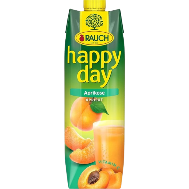 Rauch Happy Day Fruitsap Abrikoos 1L