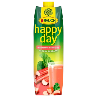 RAUCH Rauch Happy Day Fruitsap Rabarber 1L