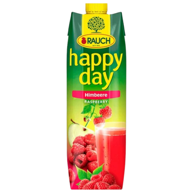 Rauch Happy Day Fruitsap Framboos 1L