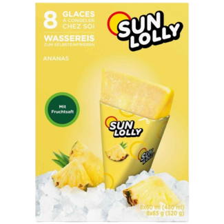 SUN LOLLY Sun Lolly Waterijs Ananas