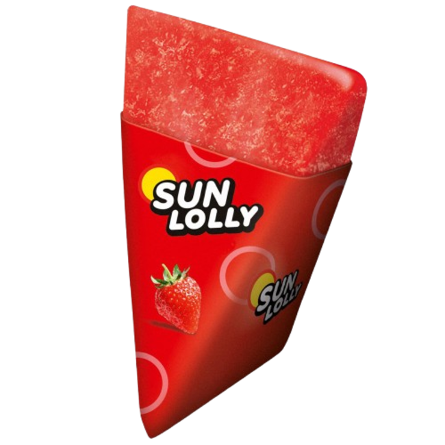 Sun Lolly Waterijs Aardbei 8st