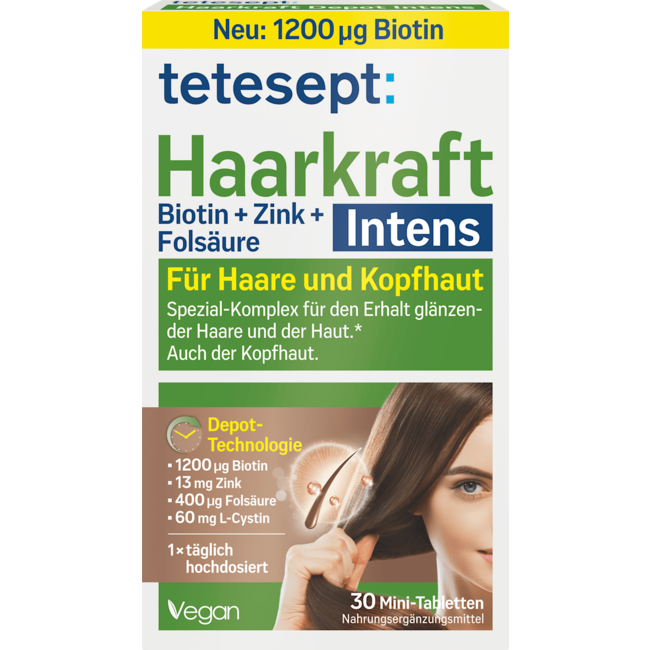 tetesept Haarkracht Depot Intens, 30 St 8.5 g