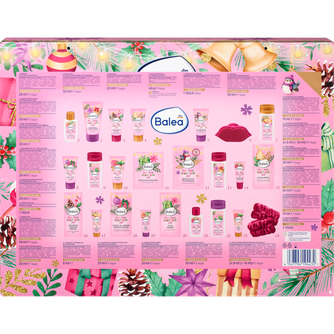Balea Adventskalender 2025 Fill Your Heart With Joy