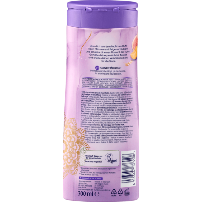 Balea Crèmedouche Oriental Plum 300 ml