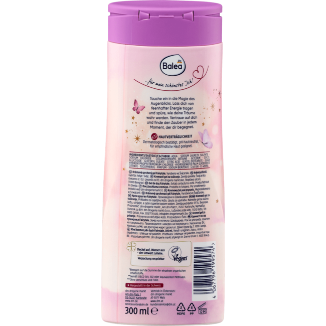 Balea Crèmedouche Fairytale 300 ml