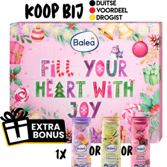 Balea Balea Adventskalender 2025 Fill Your Heart With Joy