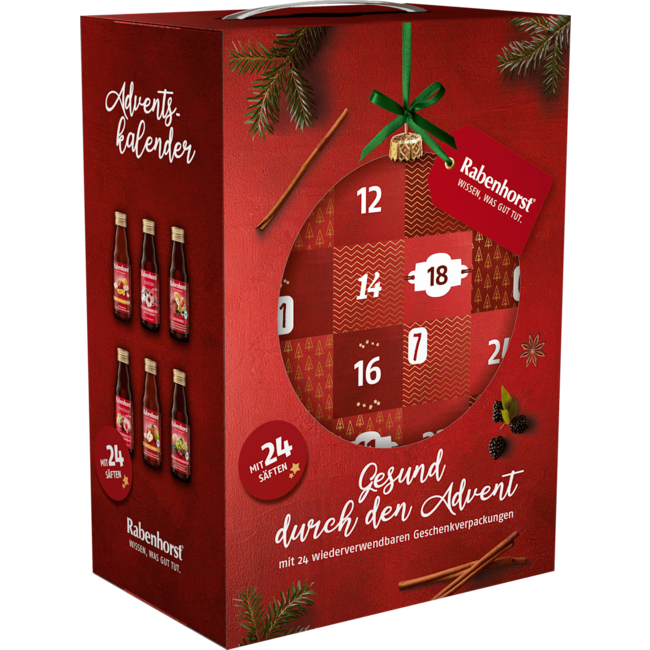 Rabenhorst Adventskalender 2025 - gezond door de Advent