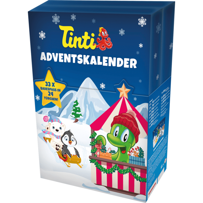 Tinti Adventskalender 2025 Kinderbadverrassingen