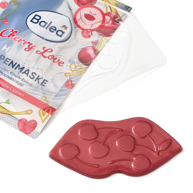 Balea Lippenmasker Hydrogel Cherry Love 1.0 St
