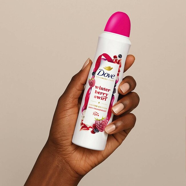 Dove Antitranspirant Deospray Advanced Care Winter Berry Swirl 150.0 ml