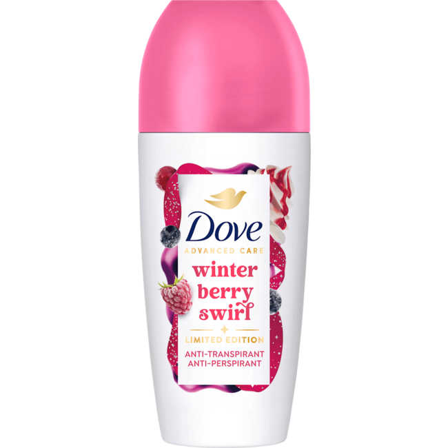 Dove Antitranspirant Deodorant Roll-on Advanced Care Winter Berry Swirl 50.0 ml
