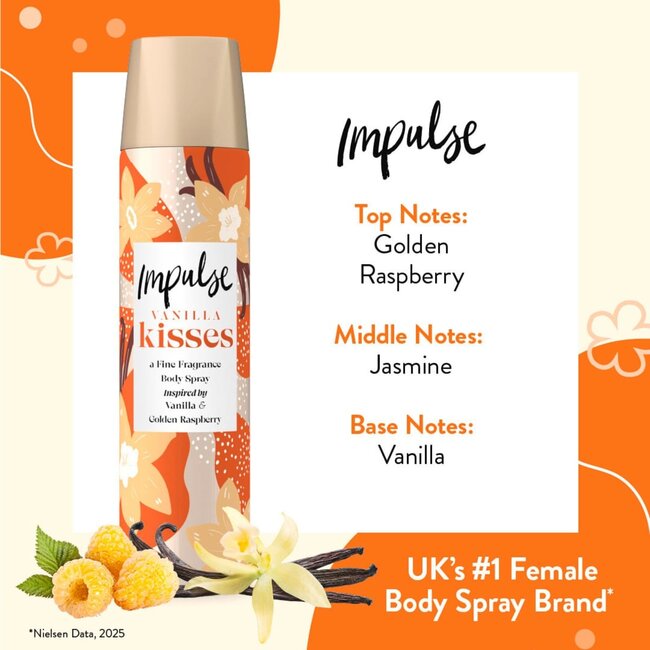 Impulse Deospray Vanilla Kisses 75 ml