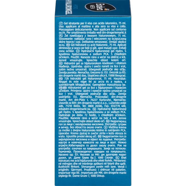 Balea MEN Hyaluron Hydrogel Fresh 75 ml