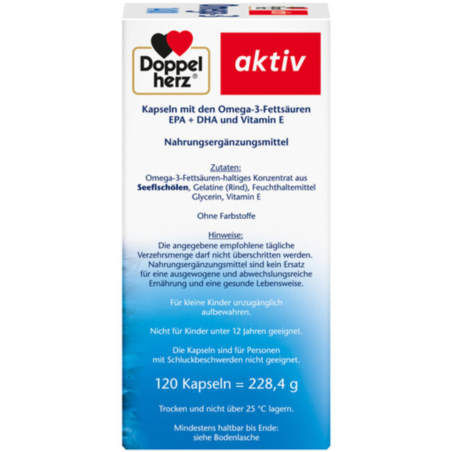 Doppelherz Omega-3 1400 Kapseln 120st