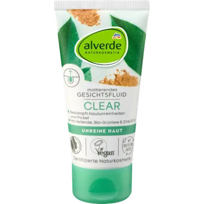 alverde NATURKOSMETIK Clear Gezichtsfluid 50 ml