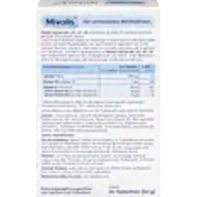 Mivolis Calcium 600 + Vitamine D3 + K1 + K2, 30 St. 50 g