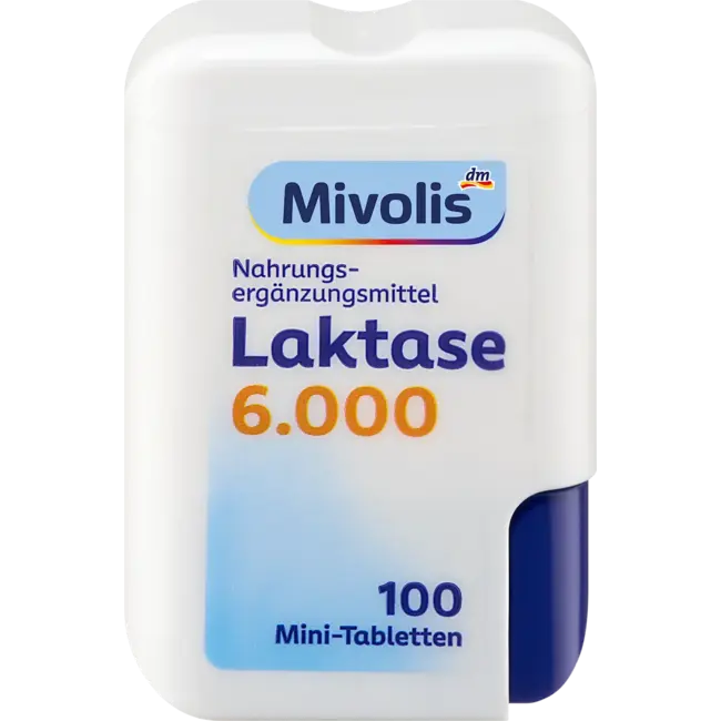 Mivolis Lactase 6000 Mini Tabletten 100 St 100 St
