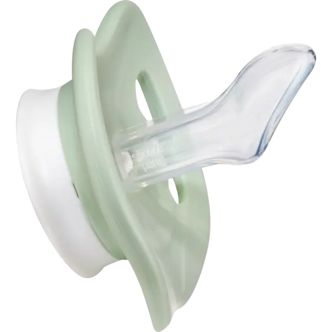 babylove Fopspeen Air Siliconen Symmetrisch, Bruin/groen, Maat 1, 0-6 Maanden 2 St