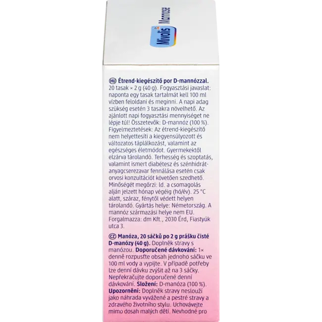 Mivolis Mannose 20 Sticks 40 g