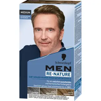 Schwarzkopf  Schwarzkopf Re-Nature Re-Pigmentation Crème Medium Mannen