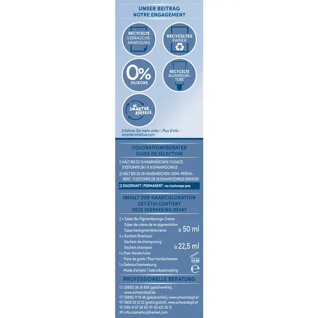 Schwarzkopf Re-Nature Re-Pigmentation Crème Medium Mannen