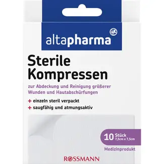 ALTAPHARMA ALTAPHRARMA Steriele Kompressen