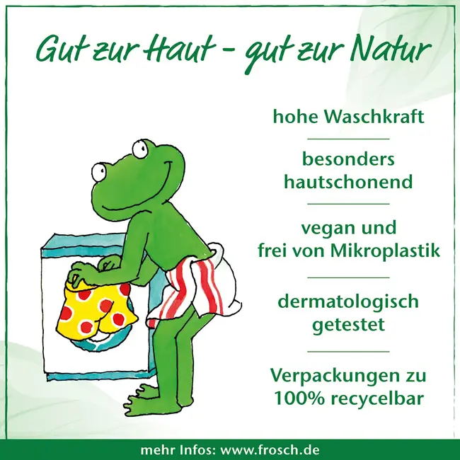 FROSCH Aloe Vera Sensitive Waspoeder Voordeelverpakking
