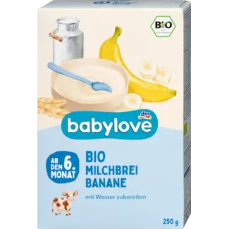 Babylove babylove Melkpap Banaan Vanaf De 6e Maand