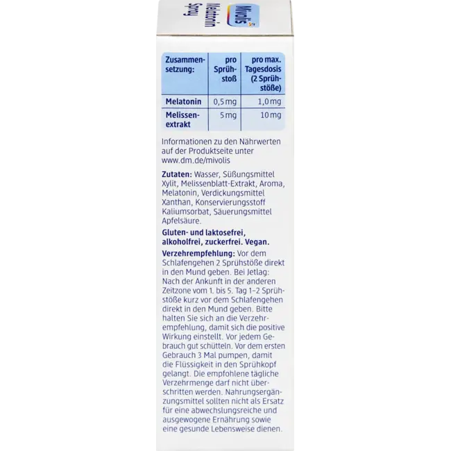 Mivolis Melatonine Spray 25 ml
