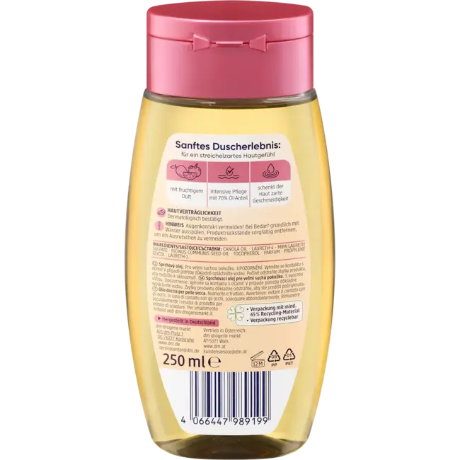 Balea Doucheolie Fruit 250 ml