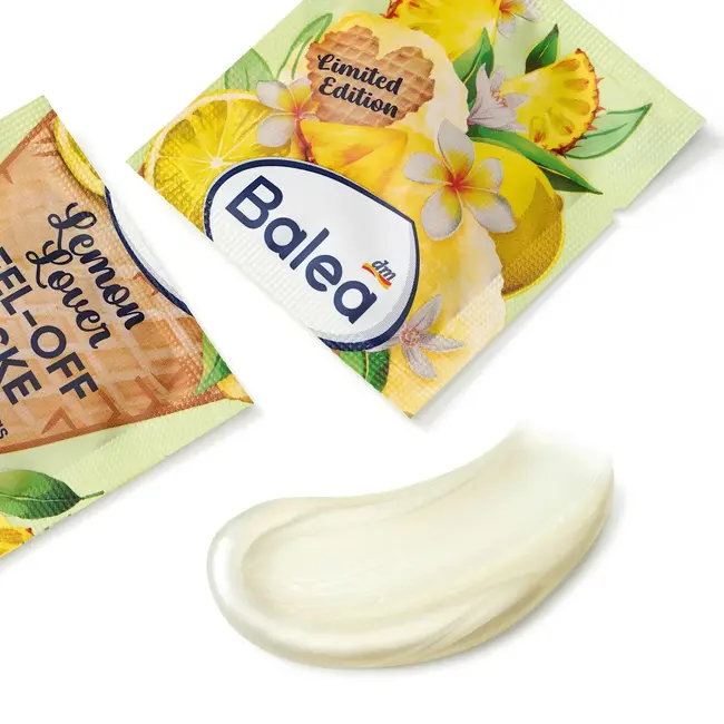 Balea Peel- Off Masker Lemon Love 2x8ml