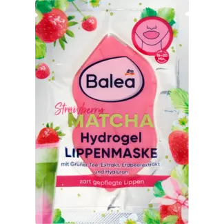 Balea Balea Lippenmasker Hydrogel Strawberry Matcha