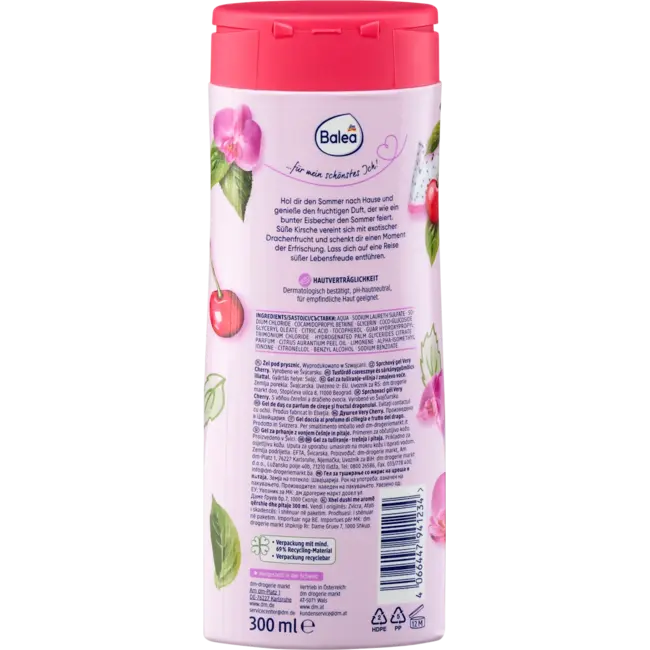 Balea Douchegel Very Cherry 300 ml